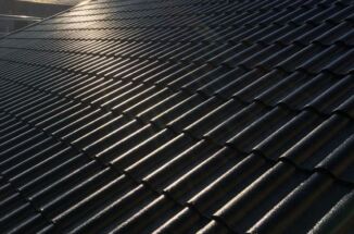 土浦市｜積水モニエル瓦の屋根だけを塗装いたしました。