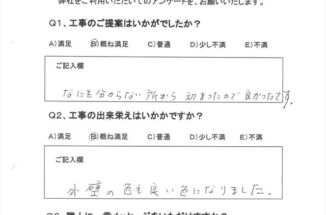 行方市で色あせた壁、雨戸、軒を塗替え ビシッ！と決まりました