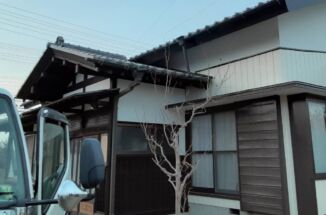 石岡市、築45年の木造住宅。外壁塗装を行ったお客様の声