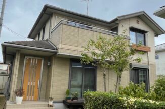 石岡市、施工前に必要不可欠な足場設置・高圧洗浄工事のご紹介です