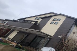 土浦市｜築10年、はじめての外壁塗装。シーリングの打ち替えに外壁塗装を併せてコストダウン！