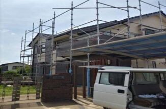 土浦市｜漆喰補修・外壁塗装。カビ対策もばっちり！超低汚染リファインで美しさを長持ち