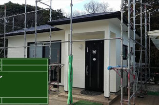 小美玉市｜事務所の屋根、外壁、付帯部の塗装を行いました