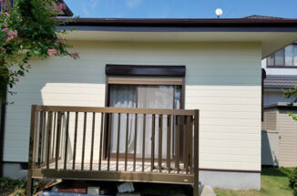 土浦市｜コーキングにオートンイクシード使用し塗装工事。