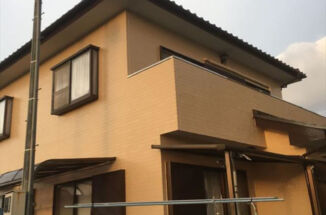 土浦市｜家の塗装を行いベランダを下地から作り直しました