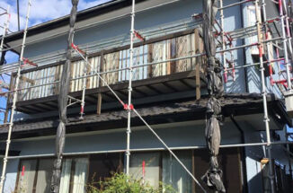 外壁の色褪せが気になる家を塗り替えで全面塗装