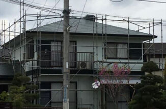 石岡市｜高耐久のハイブリットシリコンで塗装工事を行いました