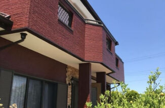 築15年のお客様宅の外壁塗装が完成しました