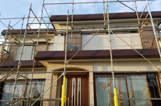 土浦市｜セキスイハイムの住宅の塗装工事を行いました