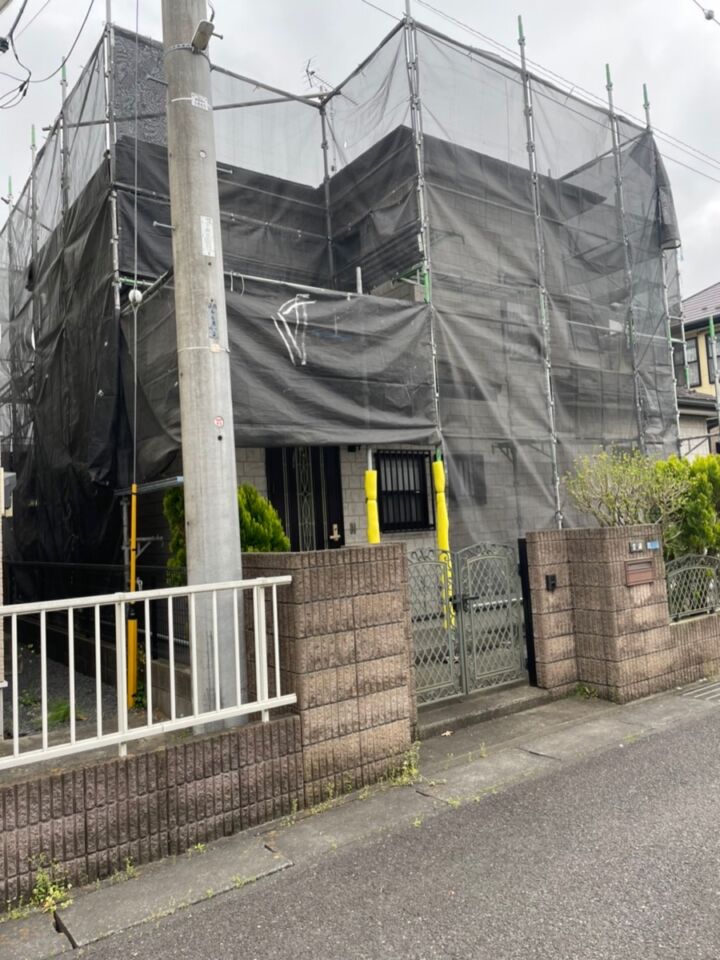 石岡市足場設置２_20070