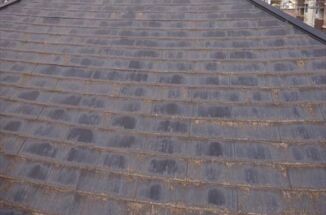 かすみがうら市で現地調査！スレート屋根が雨漏り一歩手前です