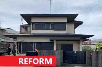 土浦市で雨漏りしていた空き家をリフォーム！雨漏り対策と外壁塗装！