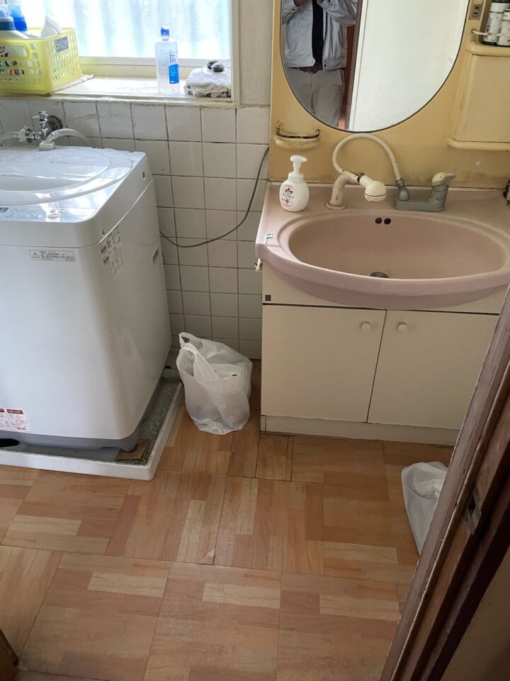 かすみがうら市空き家現場調査浴室1_20071