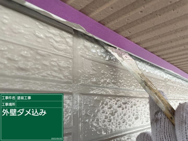 かすみがうら市_外壁上塗り２ダメ込み_20072