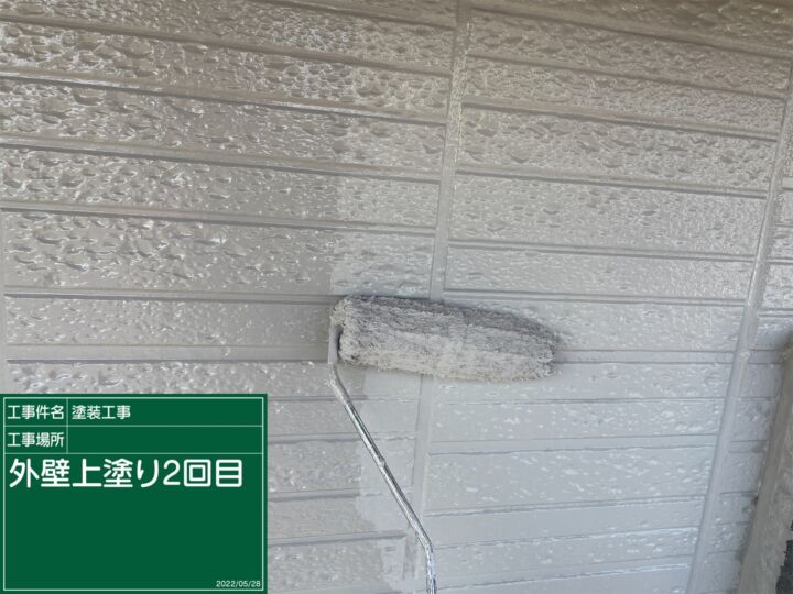 かすみがうら市_外壁上塗り２完了_20072
