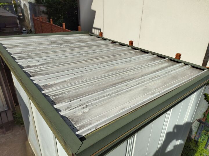 かすみがうら市空き家リフォーム_倉庫塗替え前2_20071