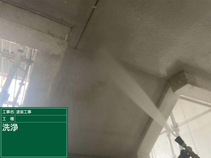 かすみがうら市_テナントビル高圧洗浄３_20073