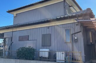 小美玉市、10年ぶりの塗装工事！モルタル外壁を耐候性のあるマックスシールドで塗装！