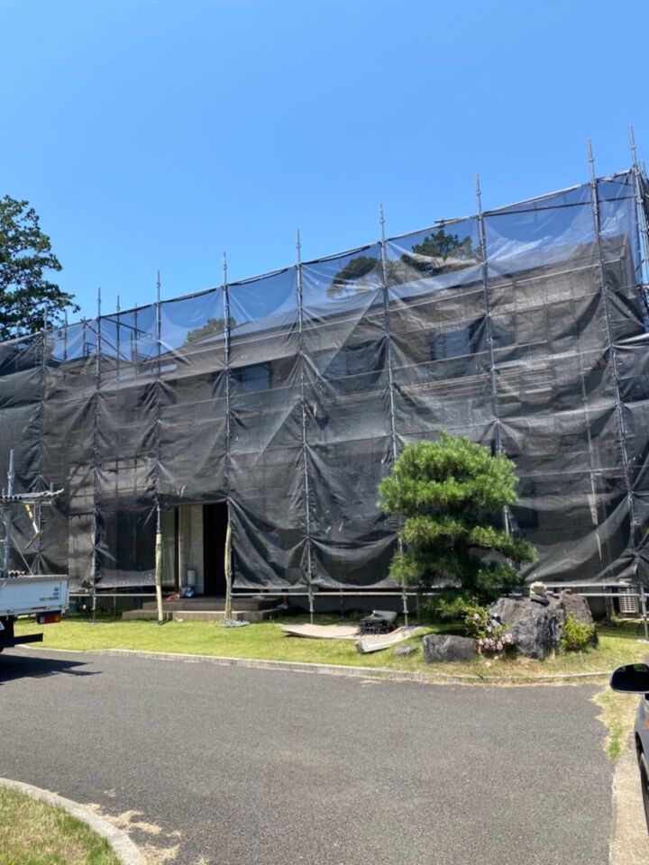 石岡市_足場設置_20075