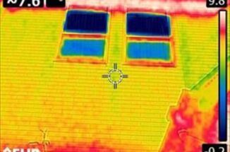 石岡市、凍害に遭った築25年の家をサーモグラフィー調査