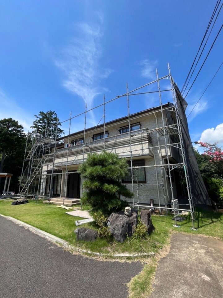 石岡市_足場撤去_20075