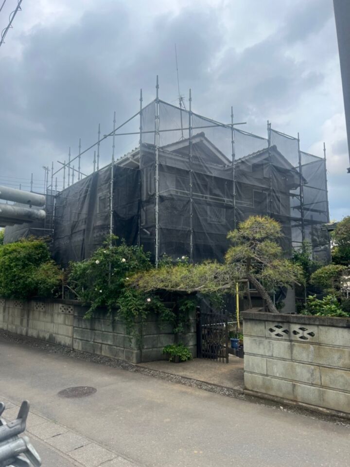 小美玉市_足場設置_20076