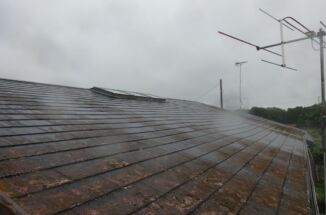 石岡市で屋根塗装！雨水や紫外線で傷んだコロニアル屋根を塗装で補修します！