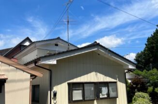 石岡市の塗り替え工事！金属製部材の塗替えをして工事完了です！