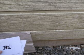 土浦市で現地調査と打ち合わせ。図で書いて塗装面をわかりやすく！