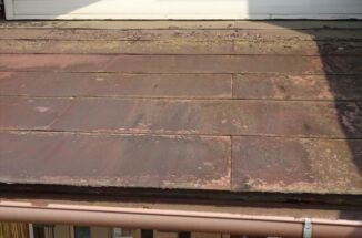 土浦市、銅板屋根に塗装が？！築42年の家の現地調査