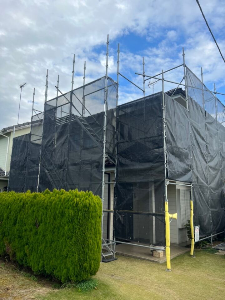 石岡市_足場設置_20080