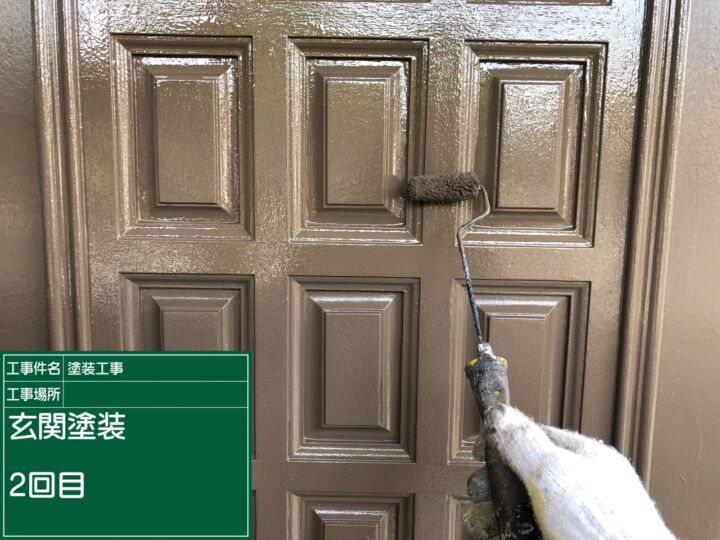 石岡市_玄関ドア塗装２_20078
