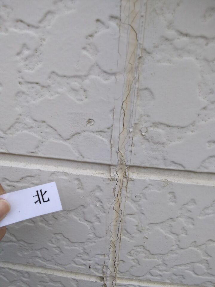 石岡市_現場調査_外壁コーキング_20080