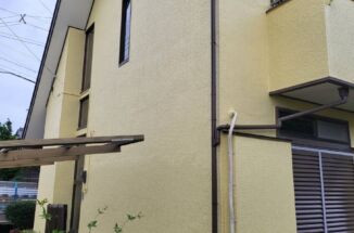 石岡市の塗り替え工事！築40年の一戸建てが１ヶ月にわたる塗装で見違えるような外観に！