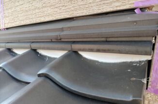 石岡市で屋根漆喰の詰め直し。和瓦でもメンテナンスは必要です！