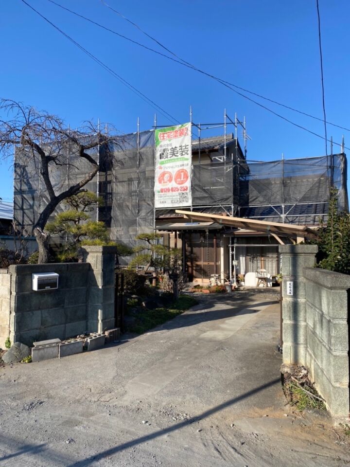 小美玉市_足場組立_20081