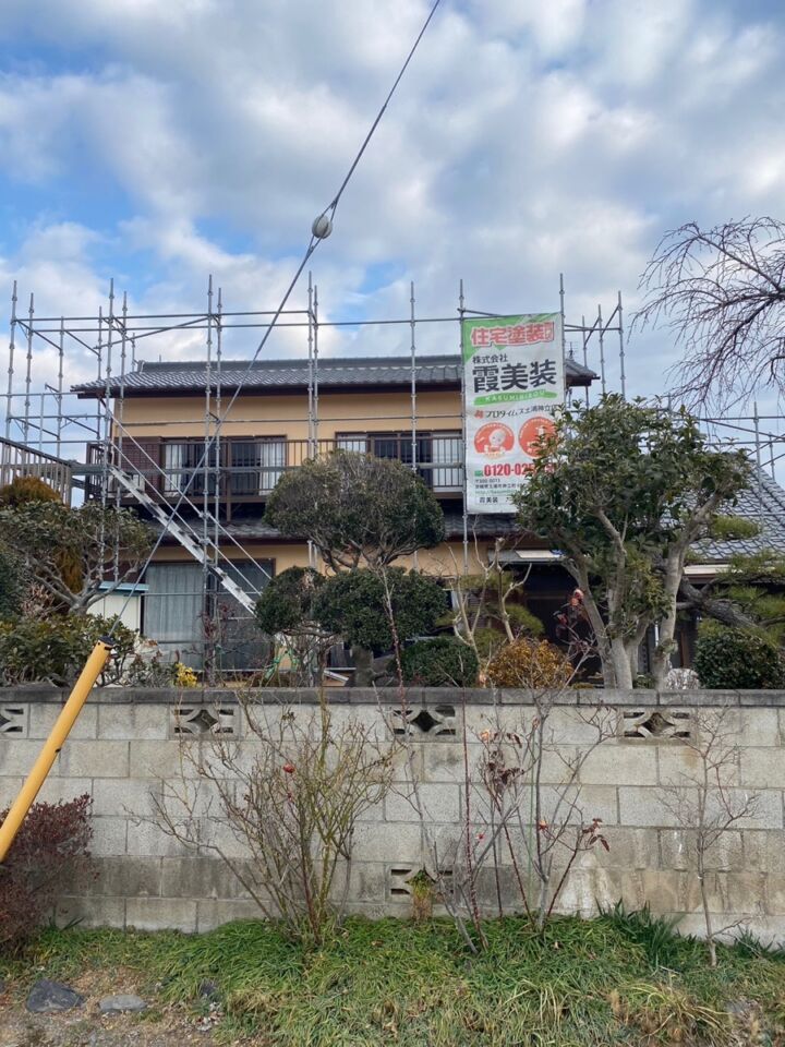 小美玉市_足場撤去_20081