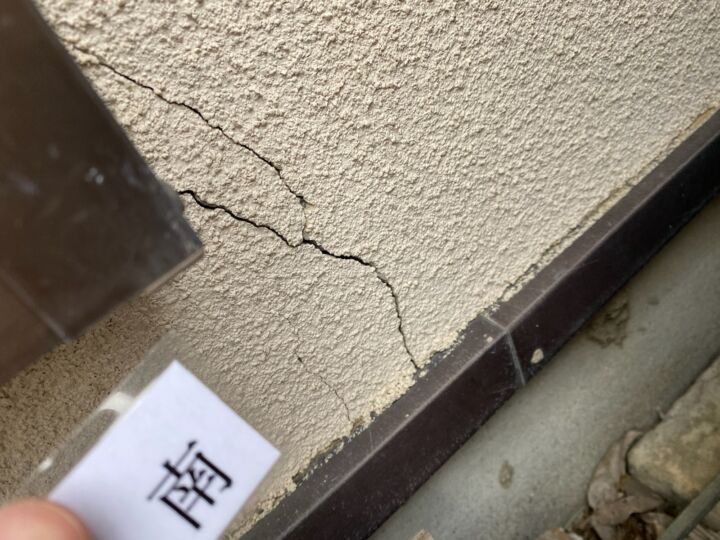 小美玉市_現場調査_外壁クラック２_20081