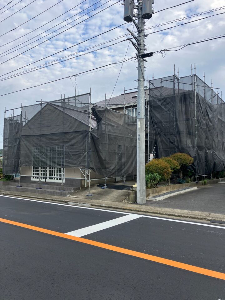 石岡市_足場組立１_20082