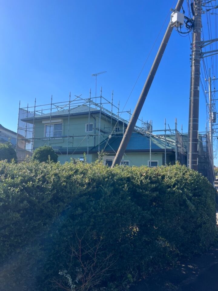 石岡市_足場解体_20082