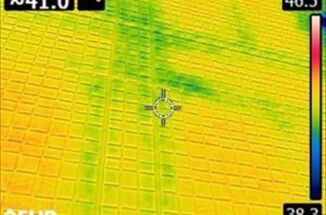 小美玉市でサーモグラフィー調査！シーリングから雨漏り？
