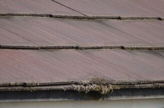 かすみがうら市で現地調査。傷んだスレート屋根をドローンでチェック！