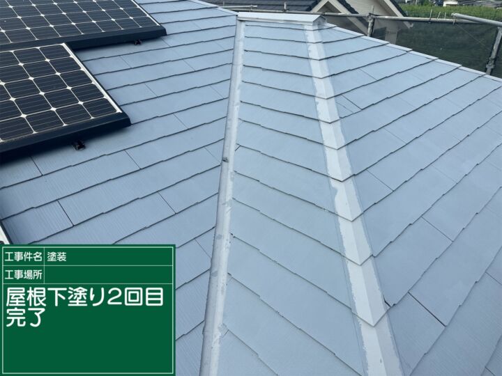 石岡市_屋根下塗り２完了_20087