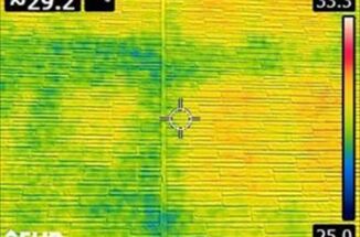 石岡市、目視で確認できない外壁内部を赤外線サーモグラフィーで調査します