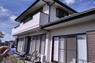 石岡市：天井から雨漏りがしている一戸建て住宅！至急、補修工事が必要です！