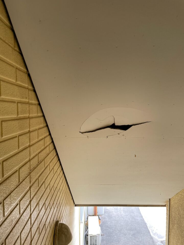 石岡市_現場調査_軒天20091