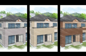 かすみがうら市で外壁塗装。はじめての外壁塗装！外壁の色はどうする？