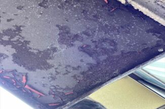 かすみがうら市で現地調査。塗膜がボロボロ！軒天？屋根？ここはどの部分？！