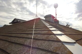 小美玉市：コロニアル瓦葺きの屋根塗装のご相談！まずは無料の現場調査で傷みをチェック！