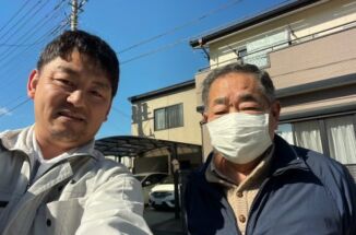 石岡市で棟瓦漆喰取り直し工事をしたお客様の声「きちんとした施工をしてくれて助かりました」